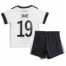 Maillot de foot Allemagne Leroy Sane #19 Domicile vêtements enfant Monde 2022 Manches Courtes (+ pantalon court)